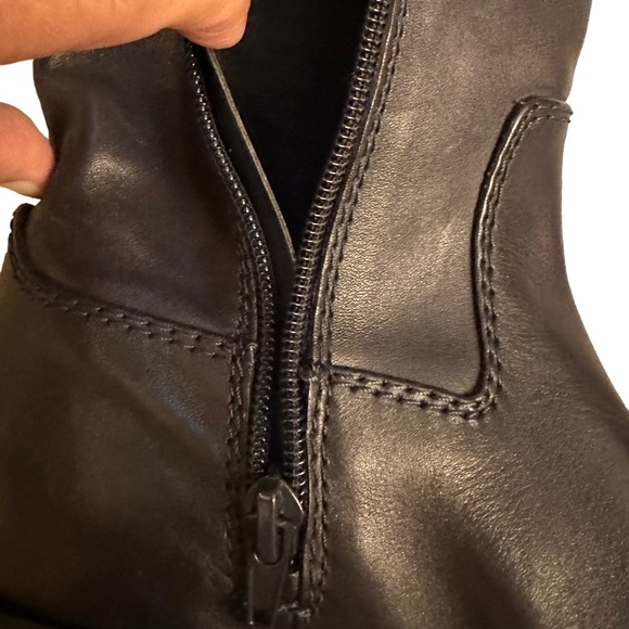 INC International Concepts Women's Fawne Leather Tall Riding Boots Size 5.5 - Picture 5 of 11